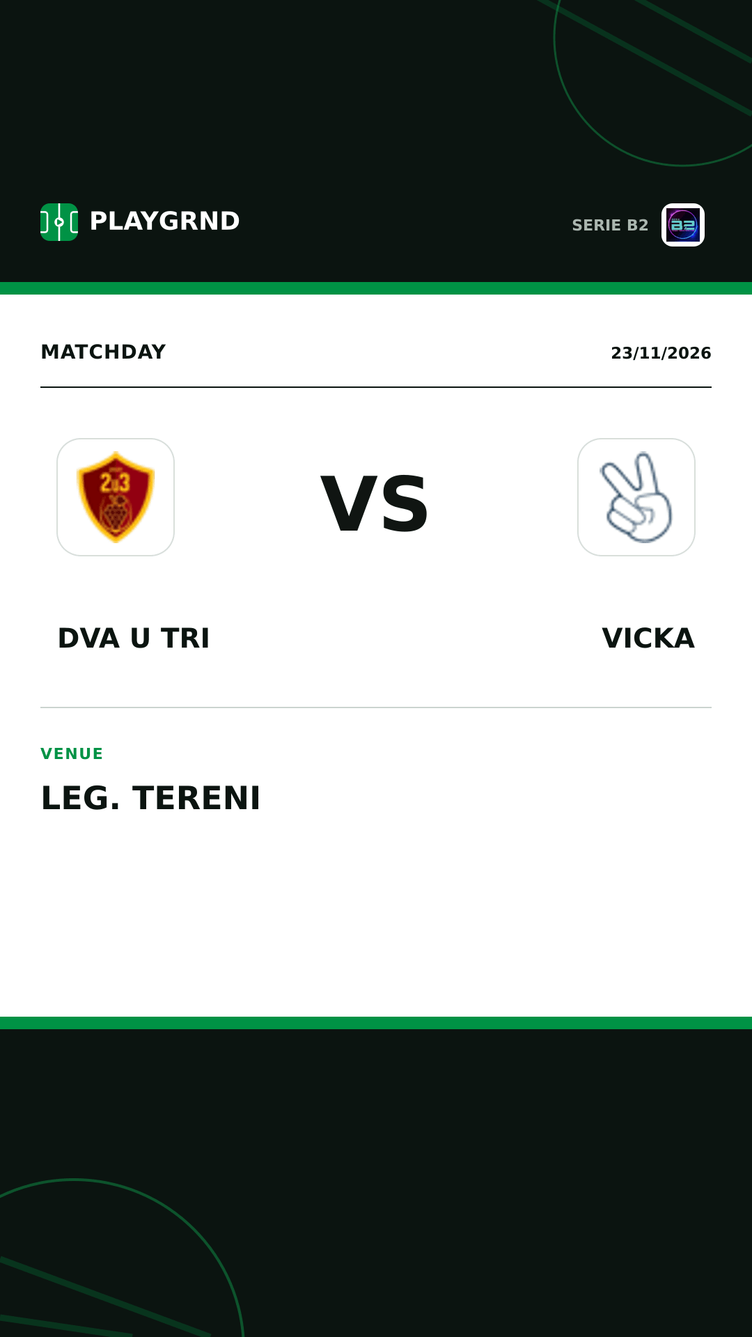 Instagram artwork: Dva U Tri vs Vicka