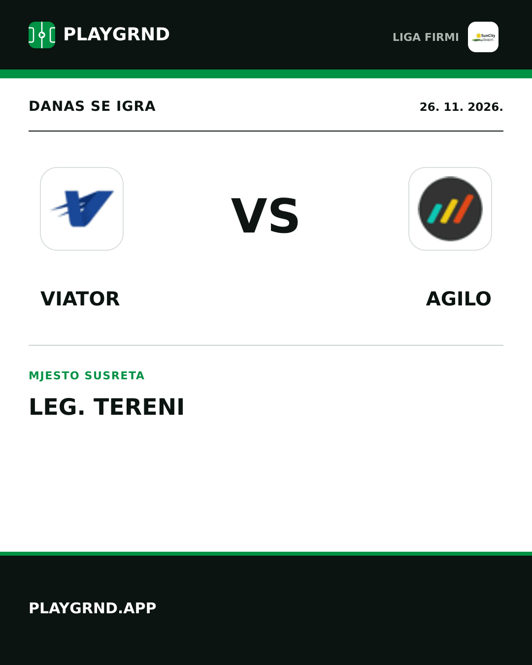 Instagram slika: Viator vs Agilo