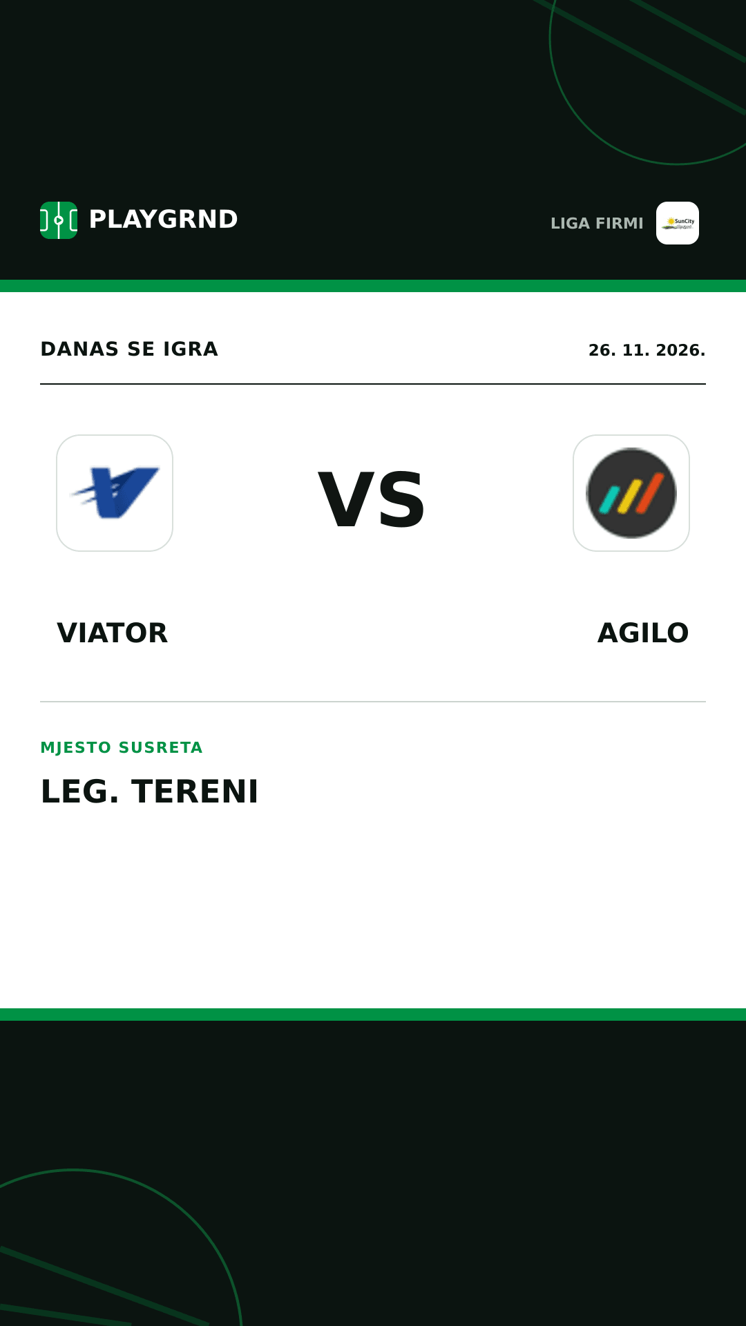 Instagram slika: Viator vs Agilo