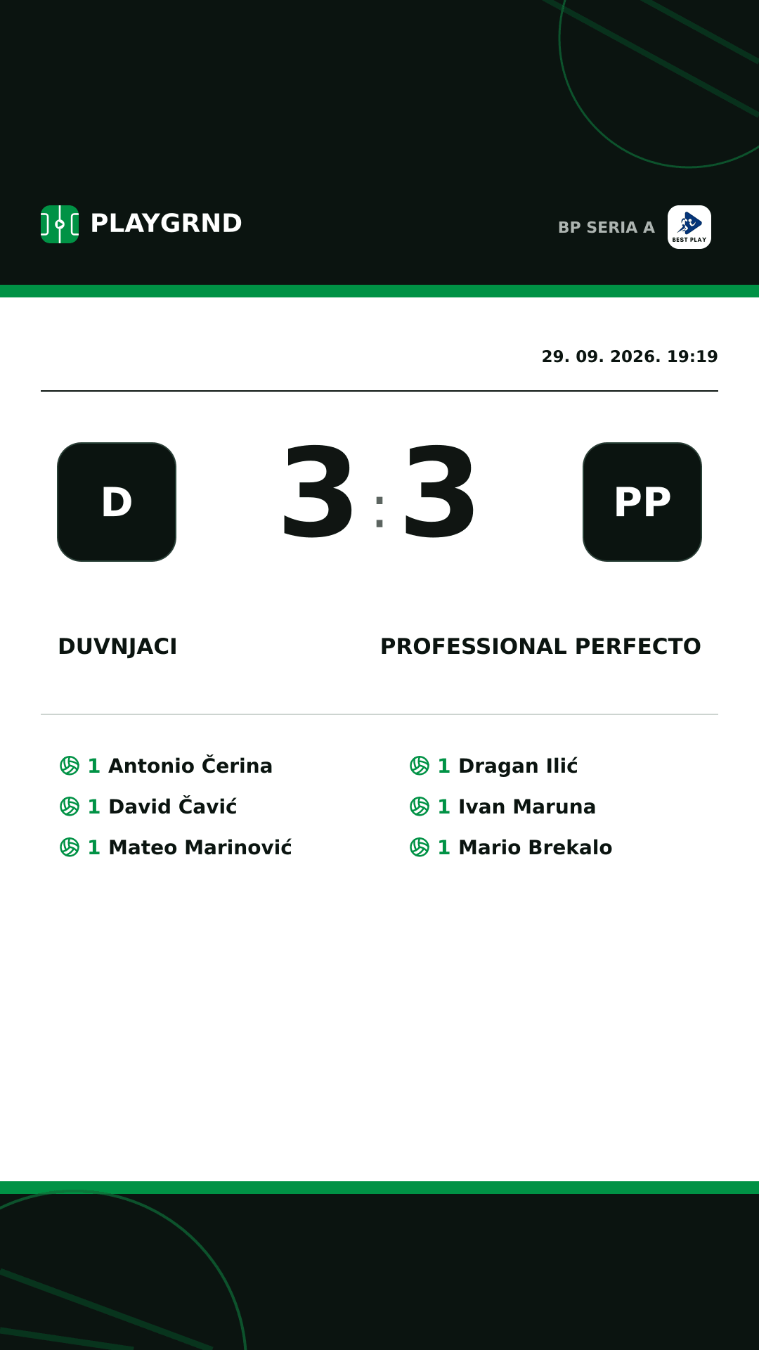 Instagram slika: Duvnjaci 3:3 Professional Perfecto