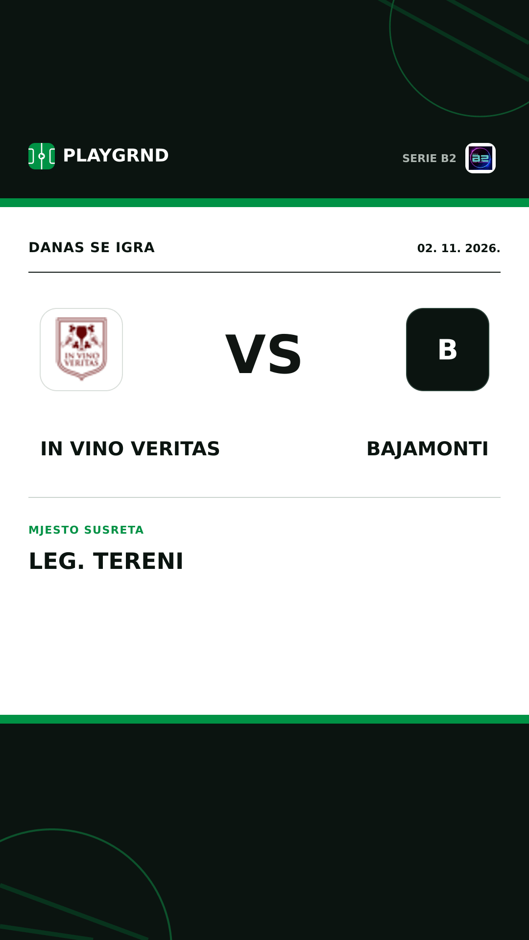 Instagram slika: IN Vino Veritas vs Bajamonti
