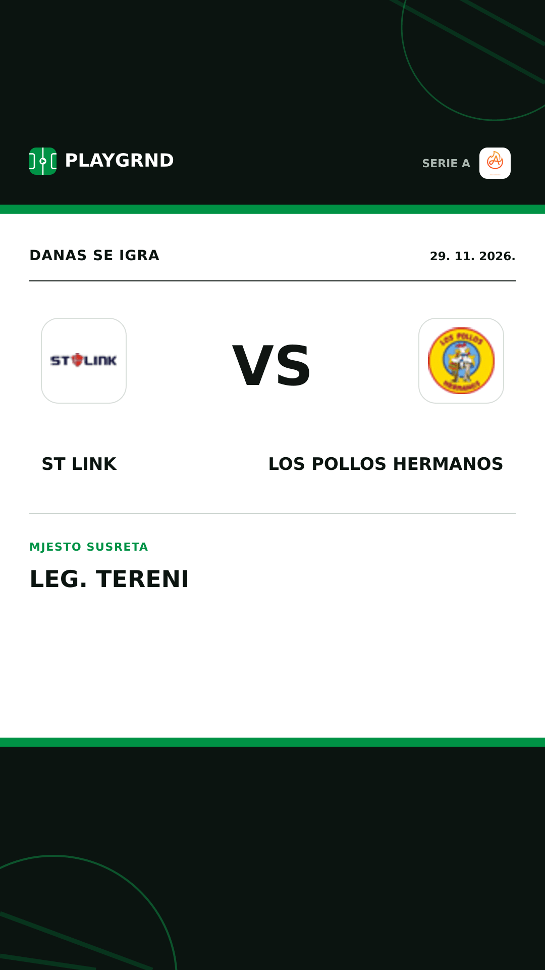 Instagram slika: ST Link vs Los Pollos Hermanos