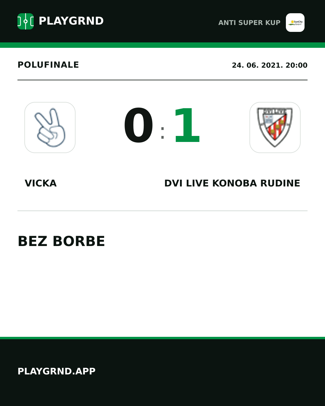 Instagram slika: Vicka 0:1 Dvi Live Konoba Rudine