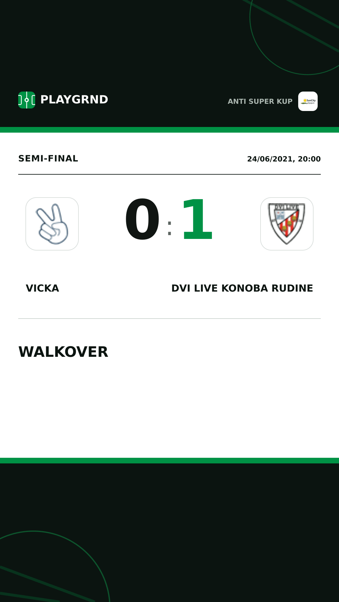 Instagram artwork: Vicka 0:1 Dvi Live Konoba Rudine