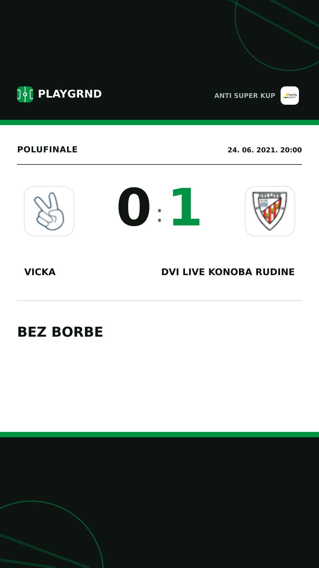 Instagram slika: Vicka 0:1 Dvi Live Konoba Rudine
