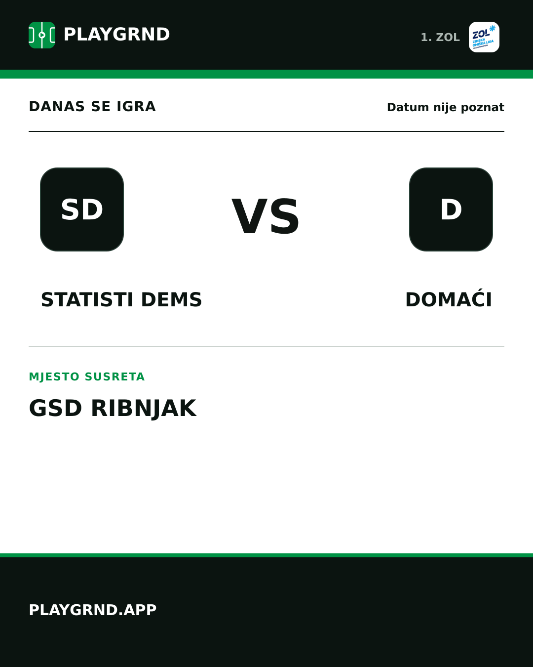 Instagram slika: STatisti DEMS vs Domaći