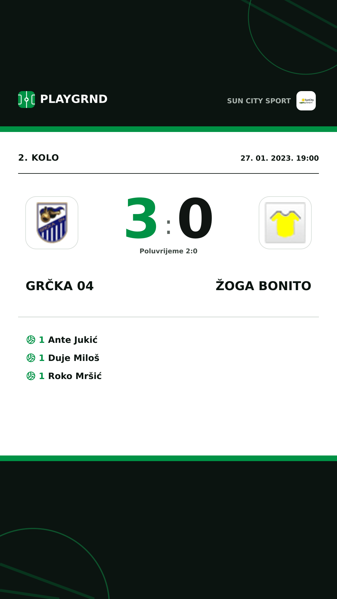 Instagram slika: Grčka 04 3:0 Žoga Bonito
