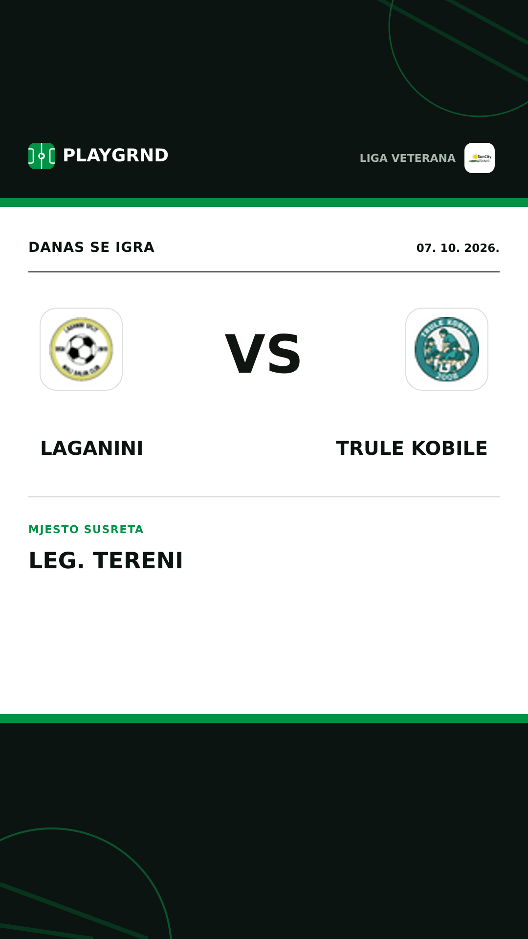 Instagram slika: Laganini vs Trule Kobile