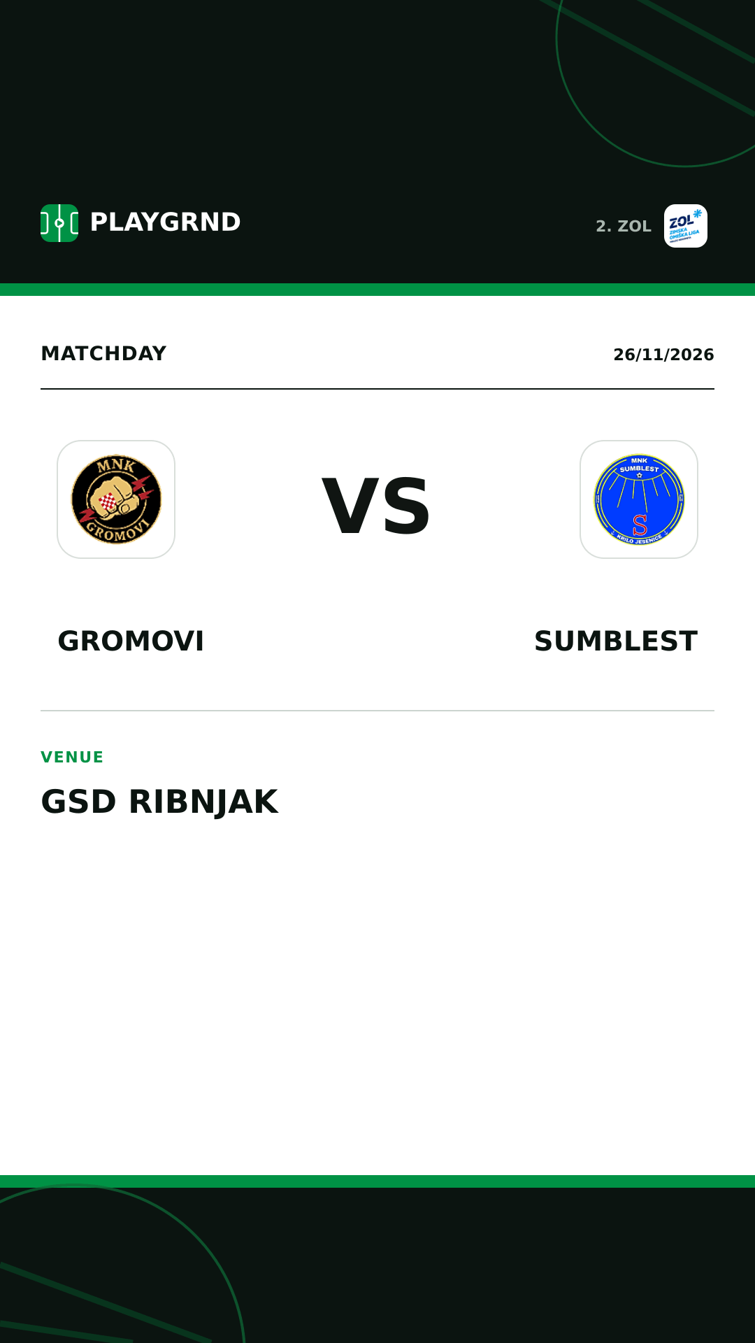 Instagram artwork: Gromovi vs Sumblest