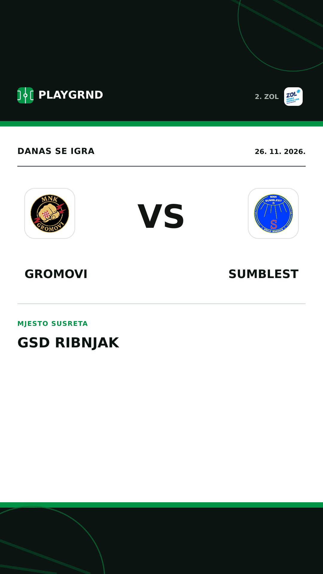 Instagram slika: Gromovi vs Sumblest