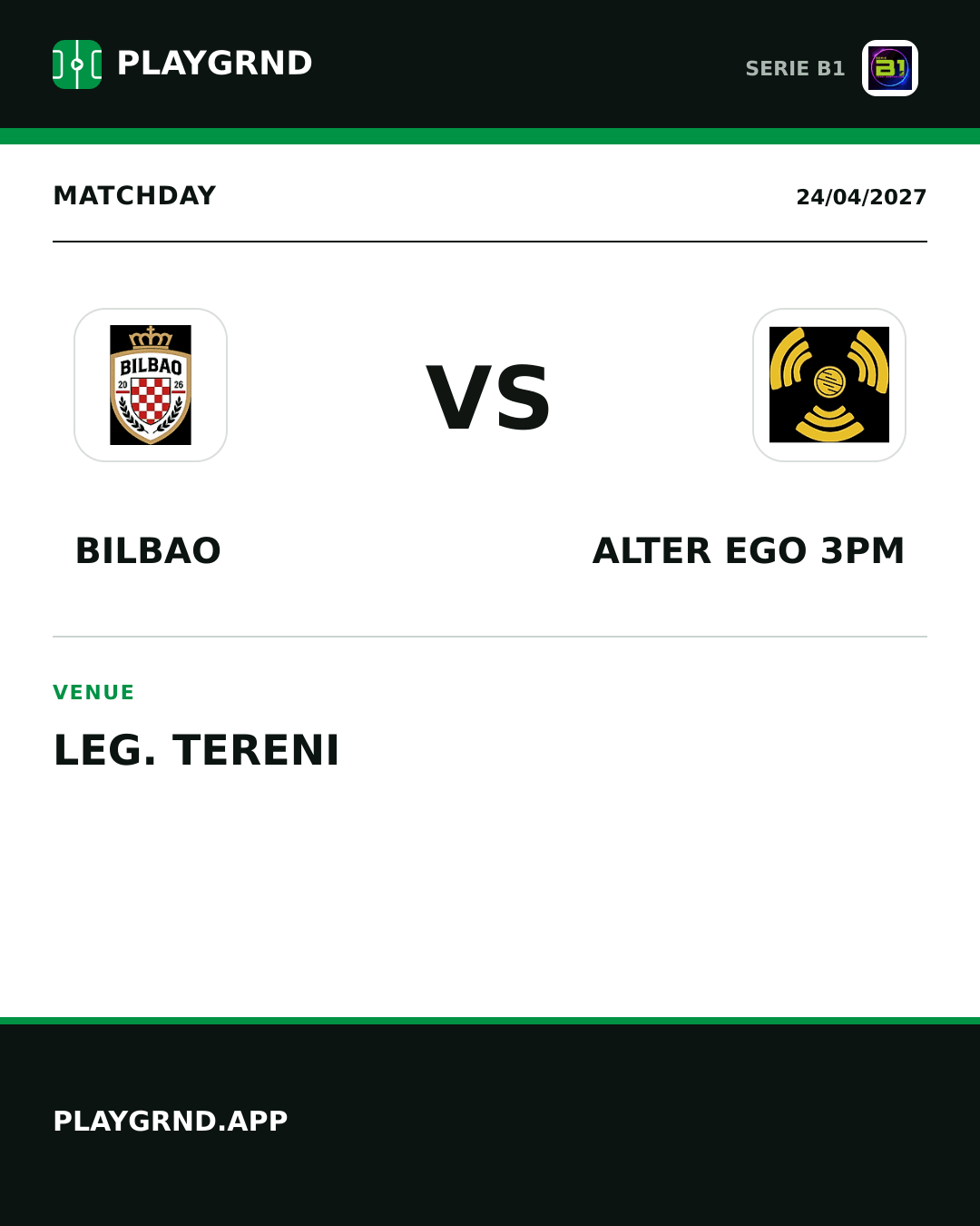 Instagram artwork: Bilbao vs Alter Ego 3PM