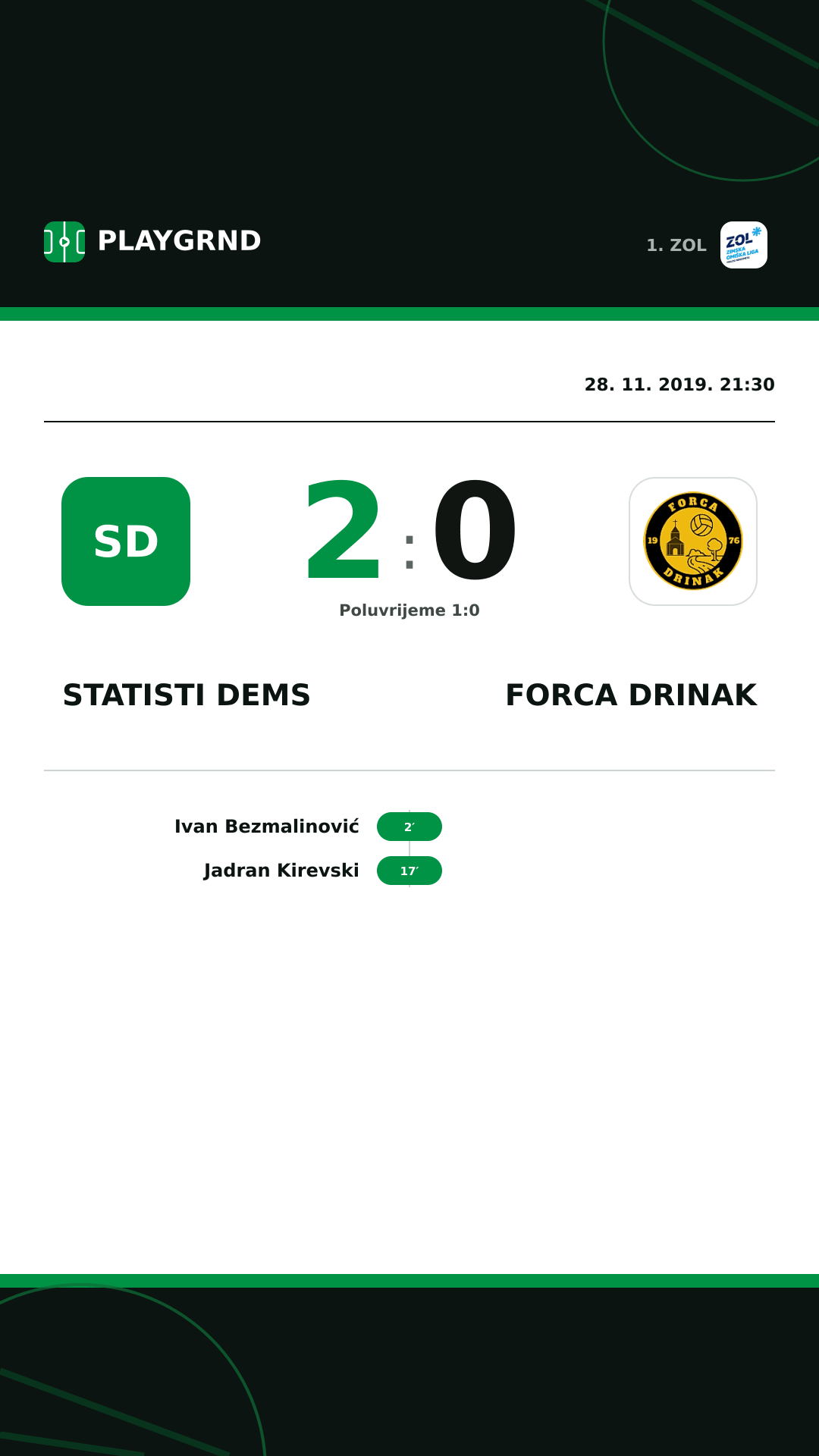 Instagram slika: STatisti DEMS 2:0 Forca Drinak