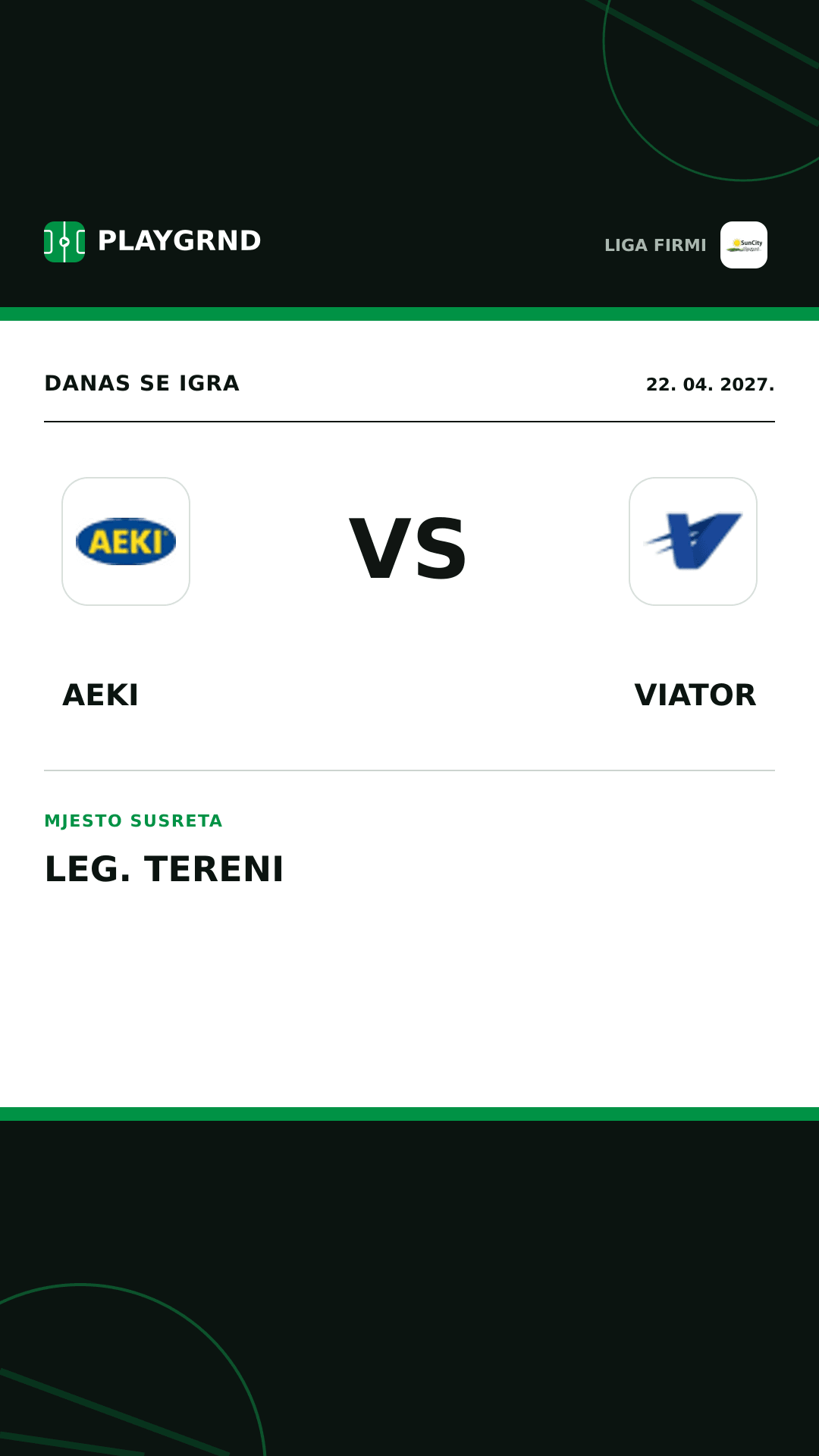 Instagram slika: AEKI vs Viator