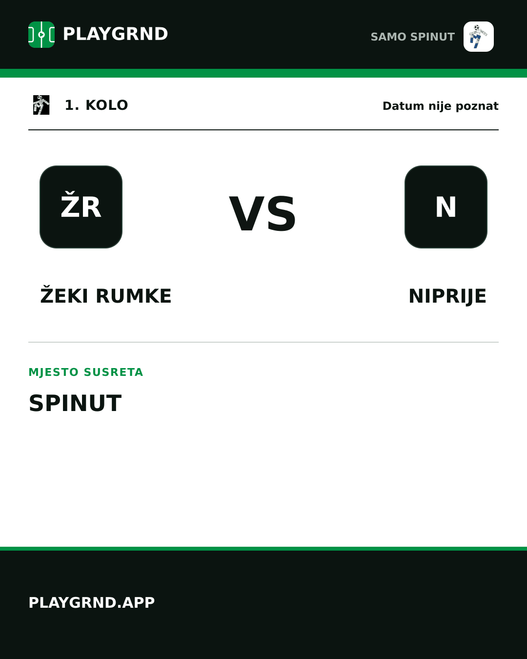 Instagram slika: Žeki Rumke vs Niprije