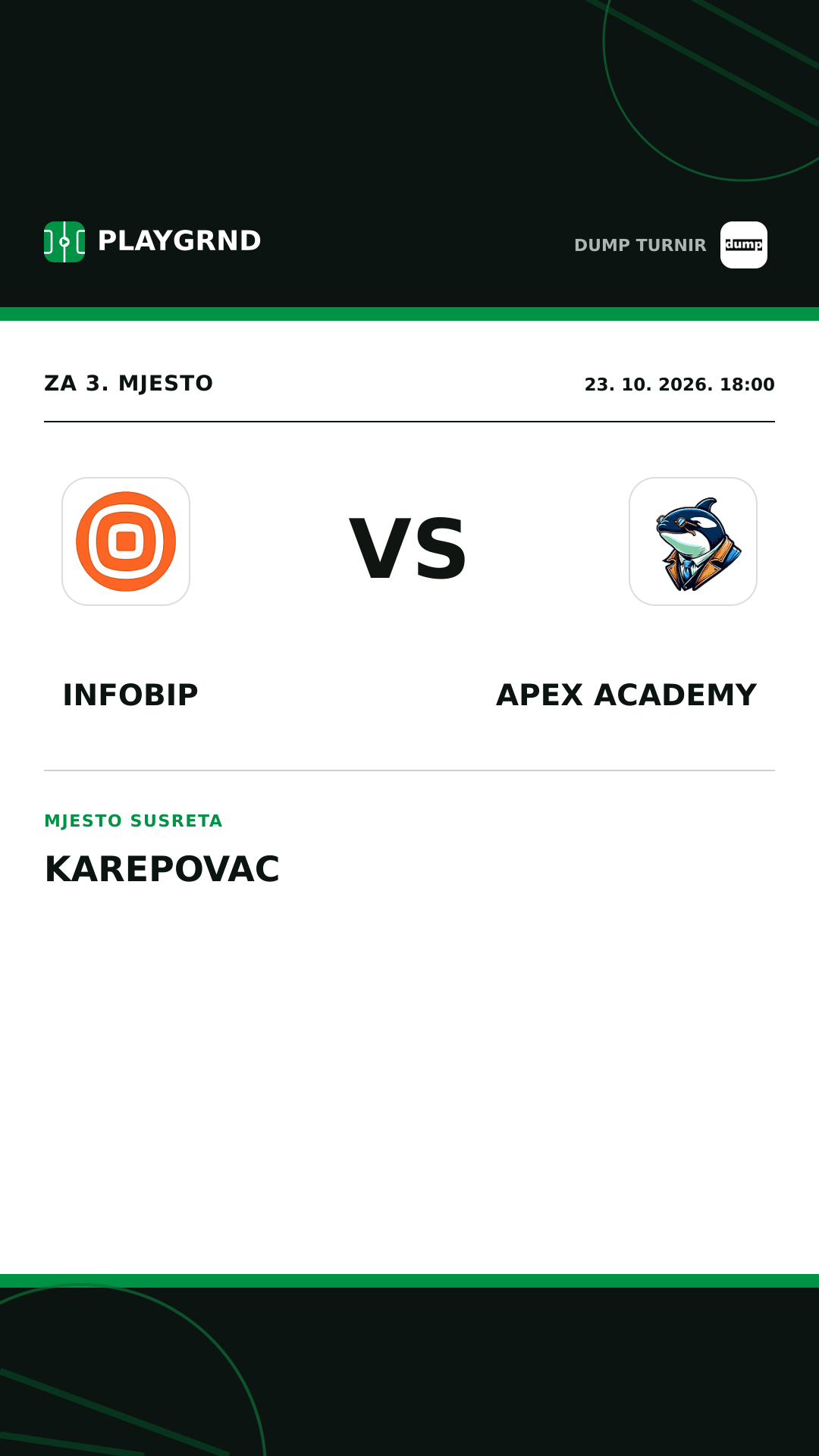 Instagram slika: Infobip vs Apex Academy