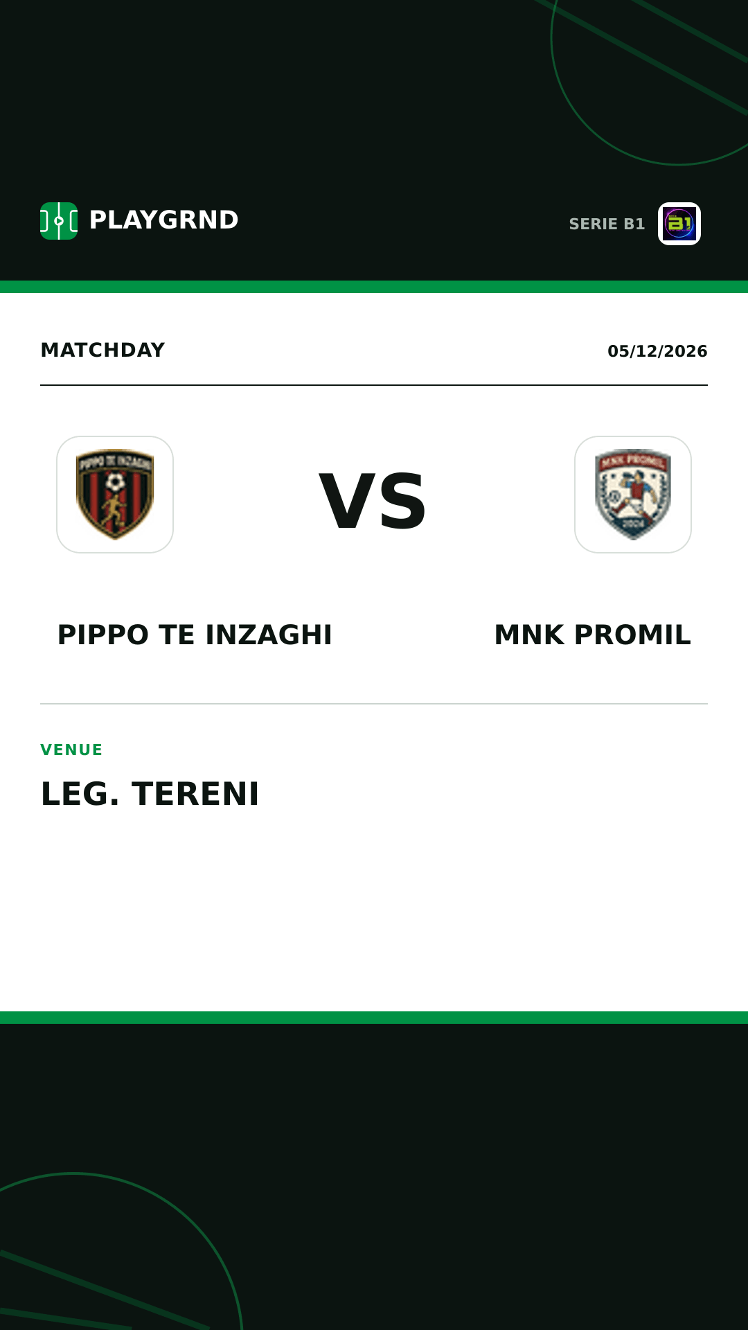 Instagram artwork: Pippo TE Inzaghi vs Mnk Promil