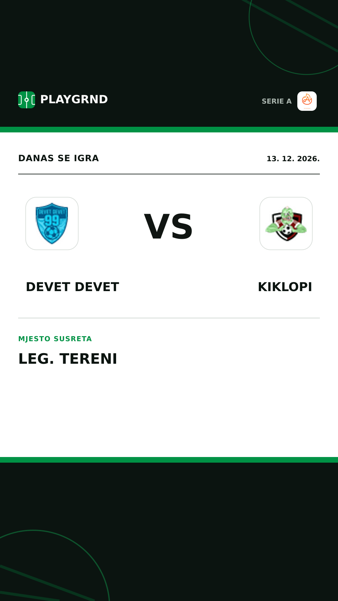 Instagram slika: Devet Devet vs Kiklopi