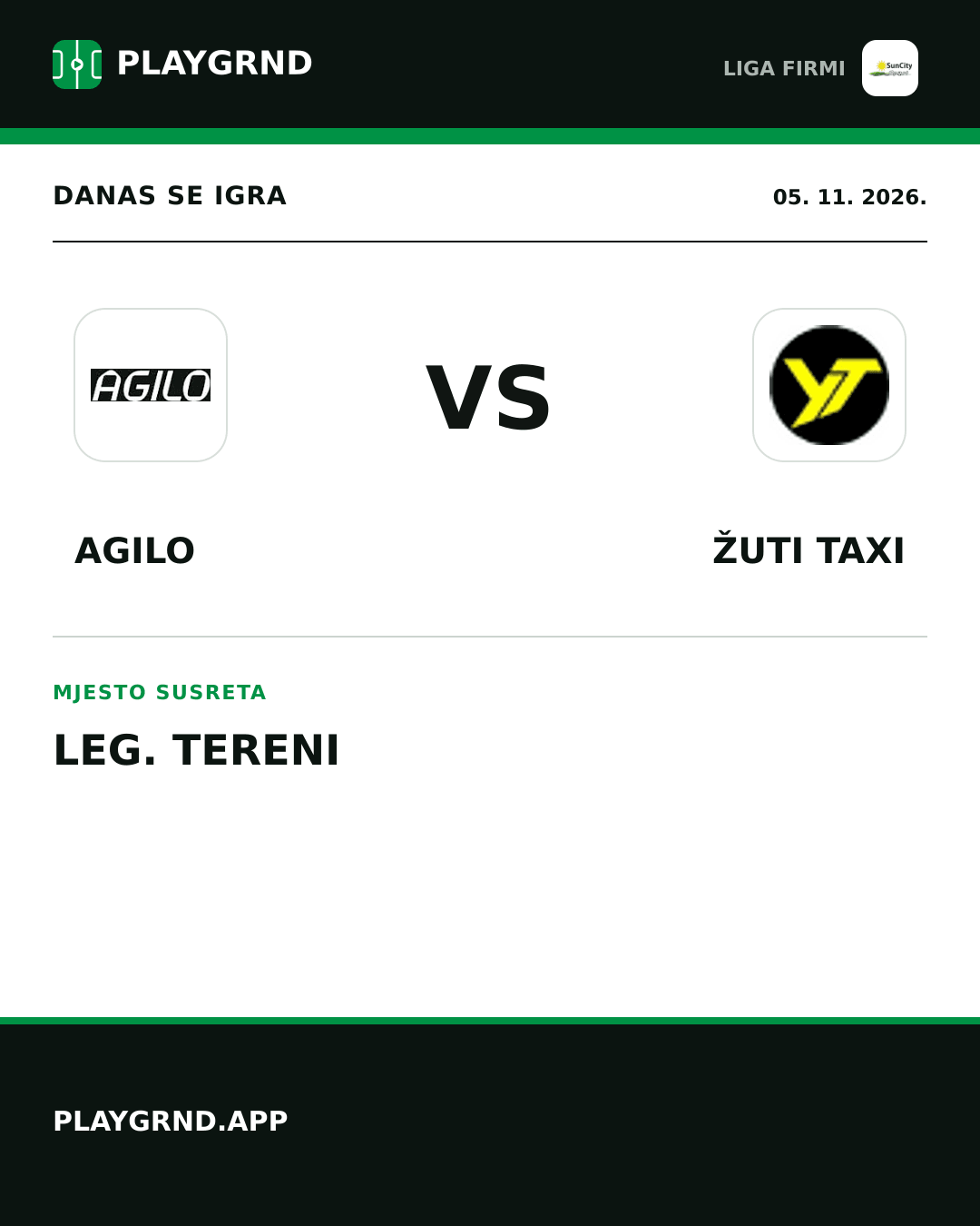 Instagram slika: Agilo vs Žuti Taxi