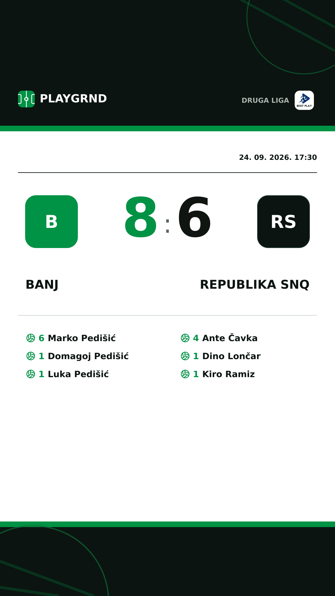 Instagram slika: Banj 8:6 Republika SNQ