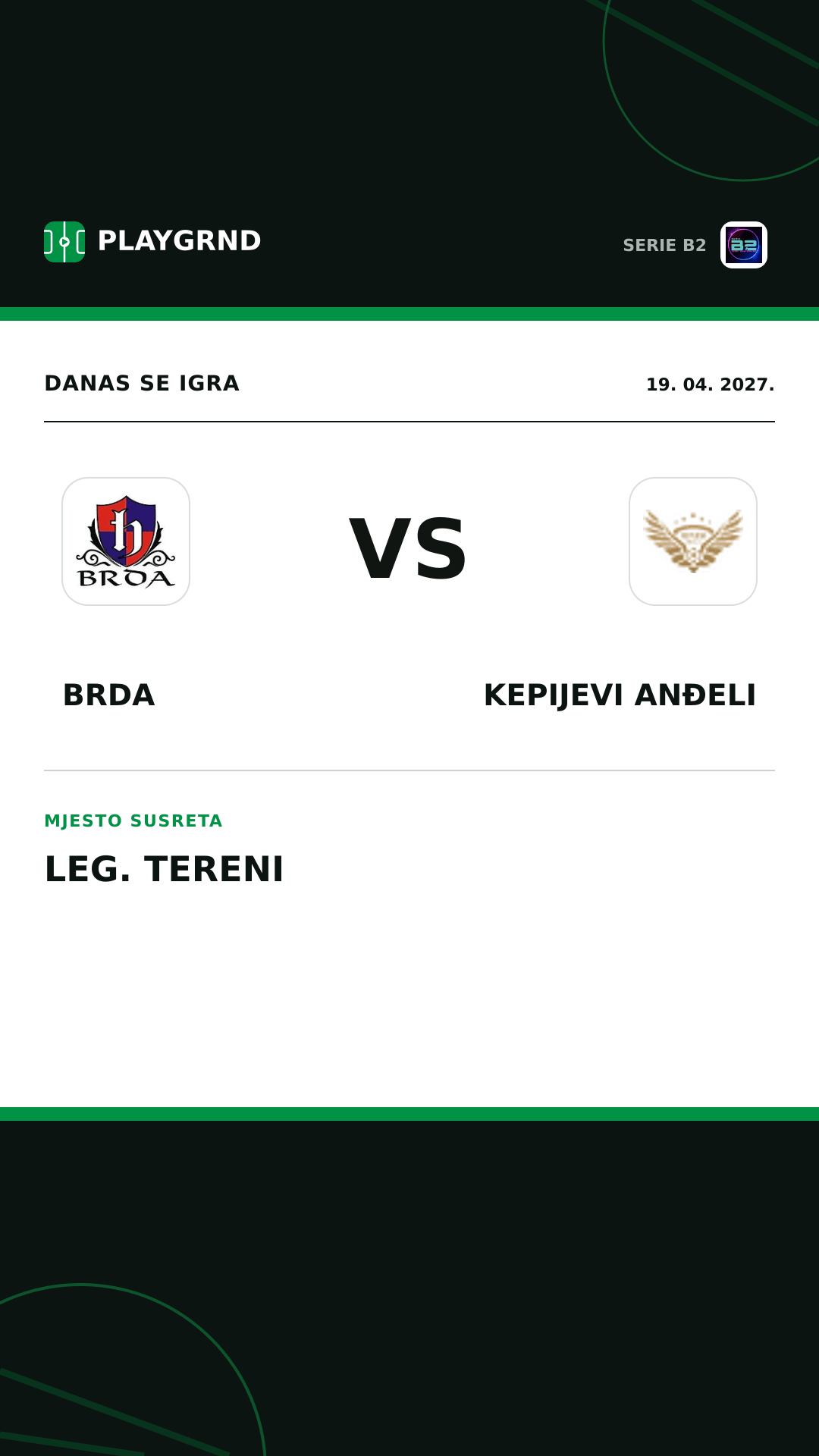 Instagram slika: Brda vs Kepijevi Anđeli