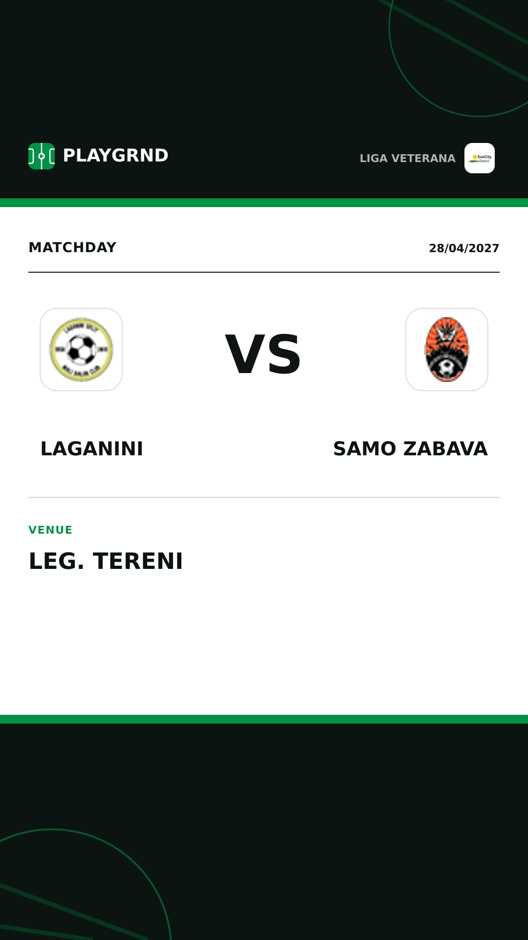 Instagram artwork: Laganini vs Samo Zabava