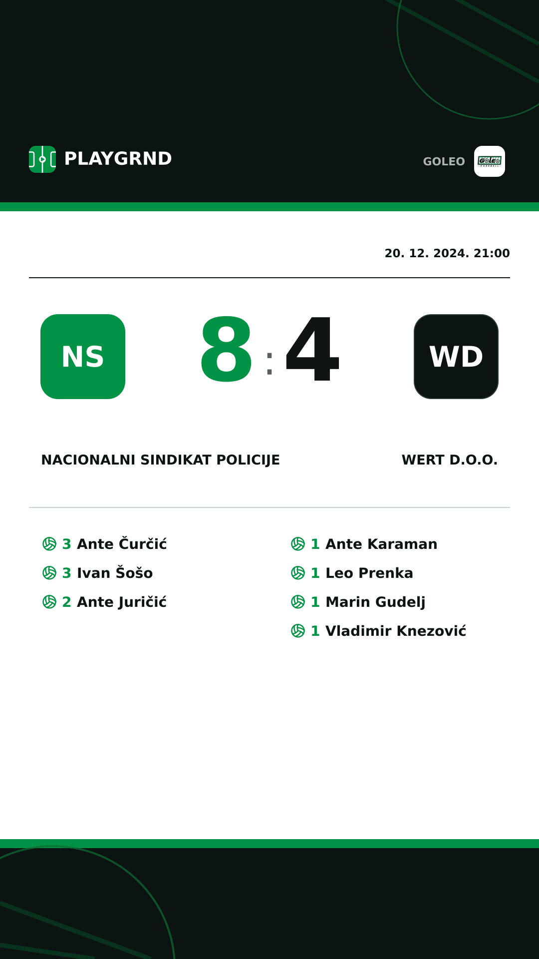 Instagram slika: Nacionalni sindikat policije 8:4 Wert d.o.o.