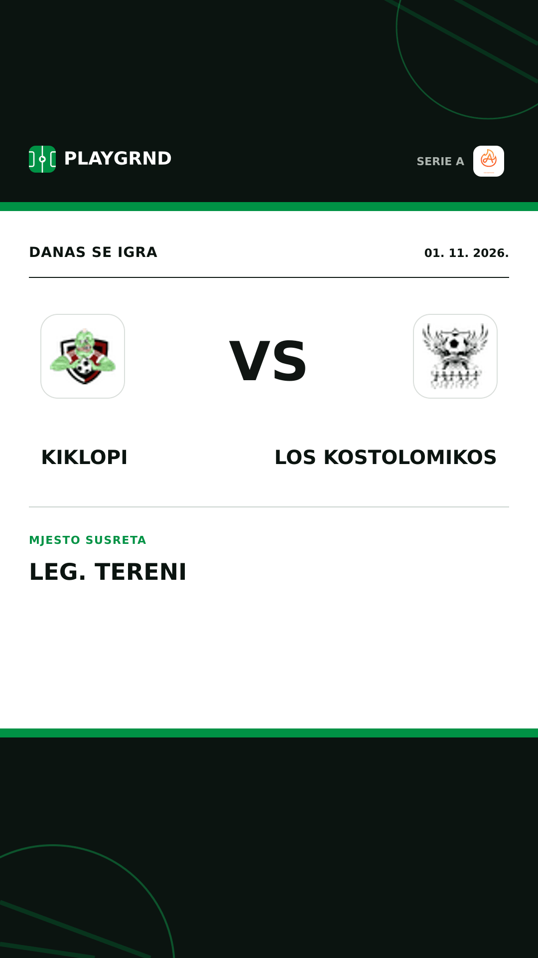 Instagram slika: Kiklopi vs Los Kostolomikos