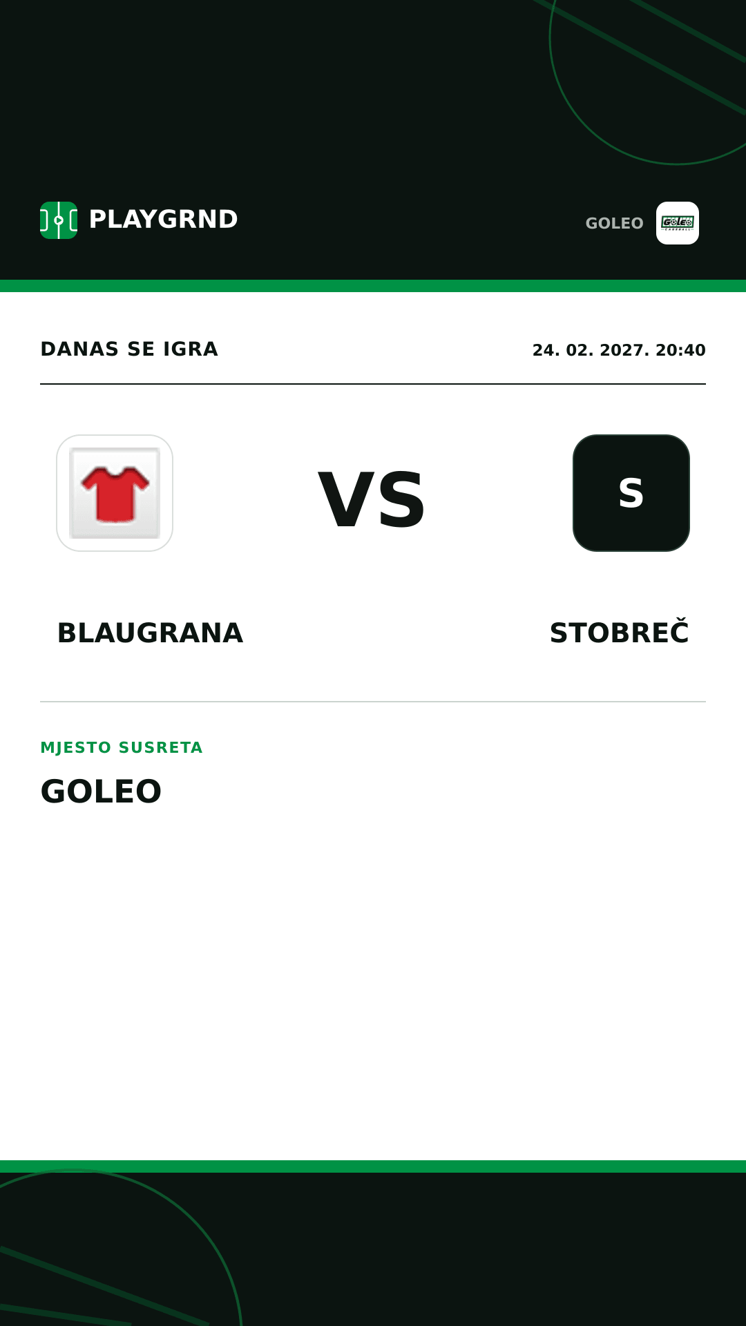 Instagram slika: Blaugrana vs Stobreč