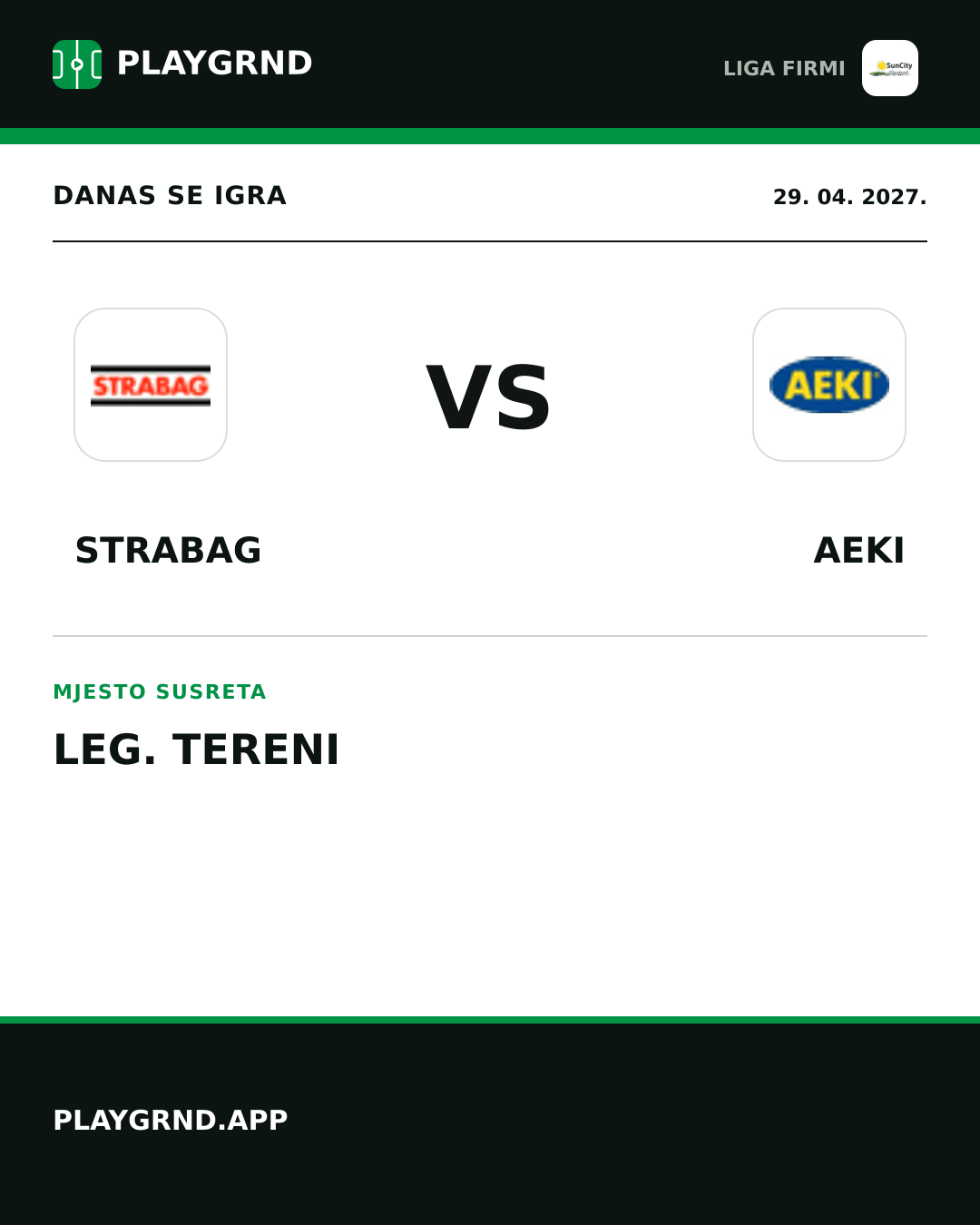 Instagram slika: Strabag vs AEKI