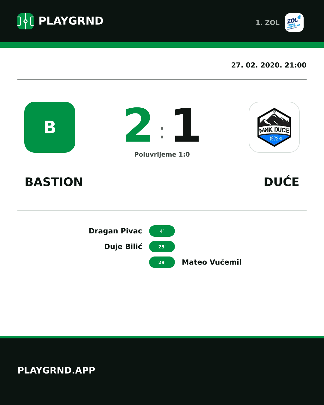 Instagram slika: Bastion 2:1 Duće