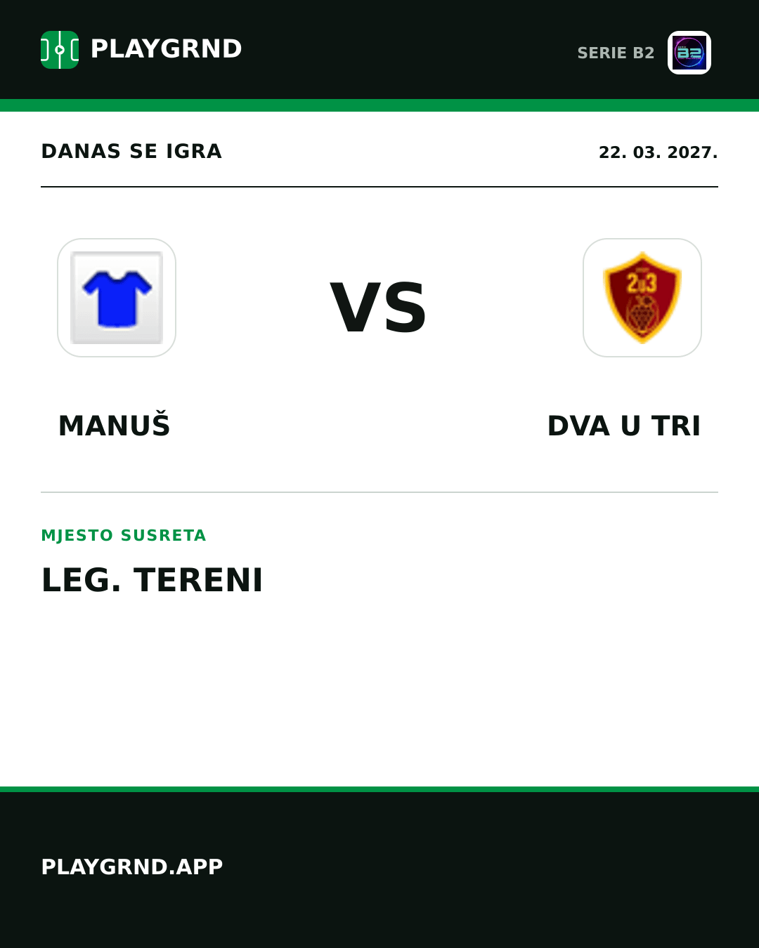 Instagram slika: Manuš vs Dva U Tri