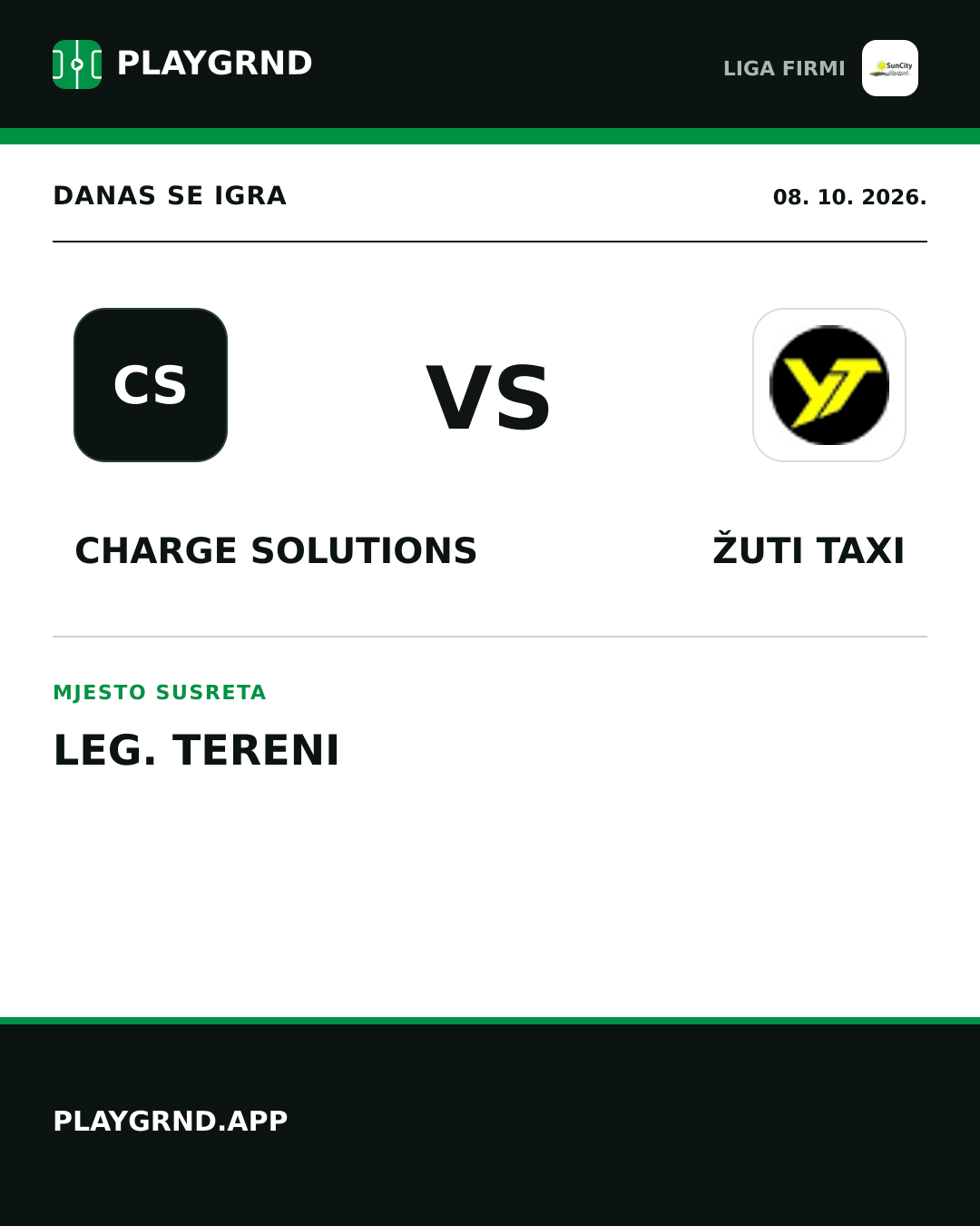 Instagram slika: Charge Solutions vs Žuti Taxi