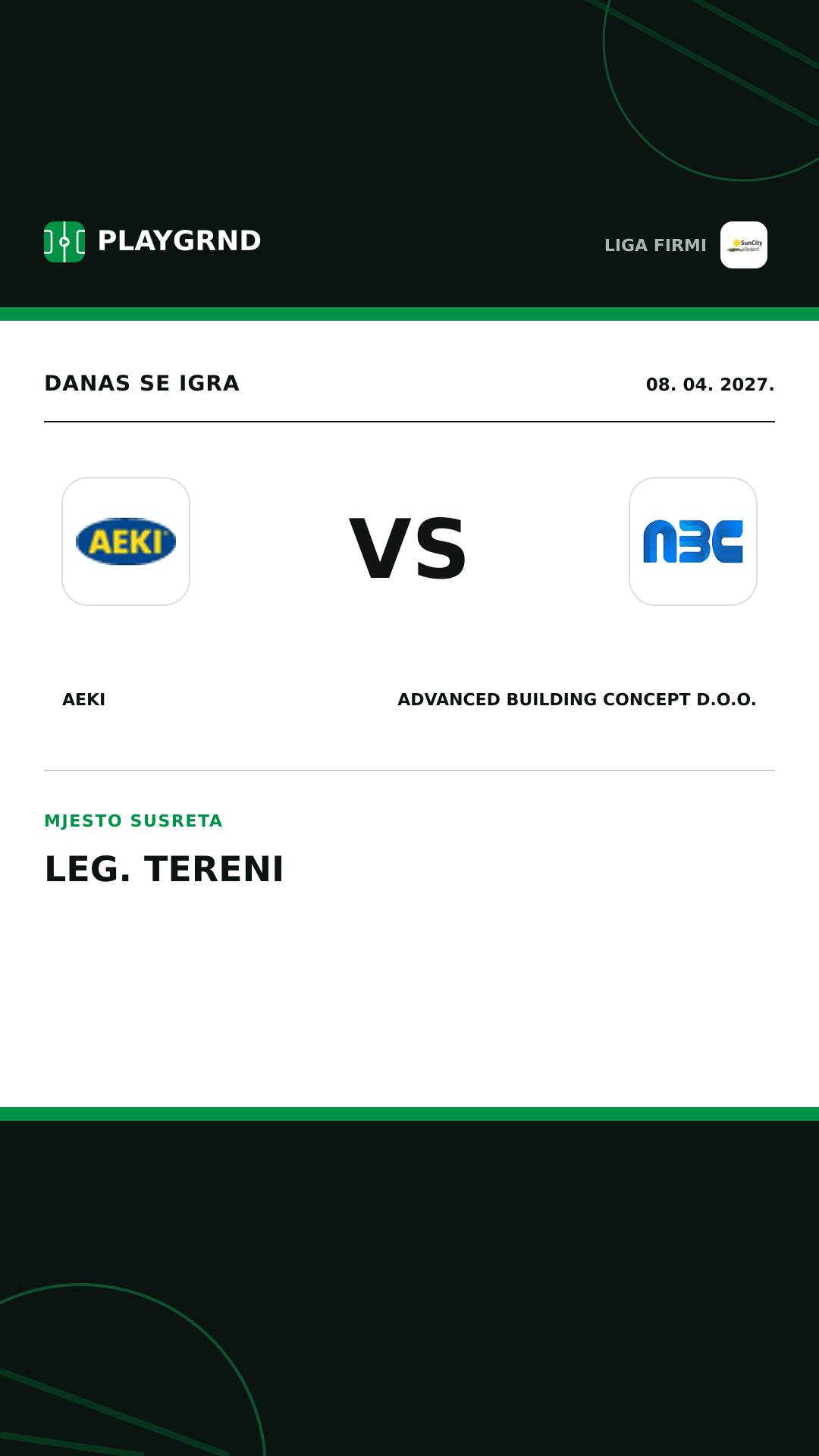 Instagram slika: AEKI vs Advanced Building Concept d.o.o.