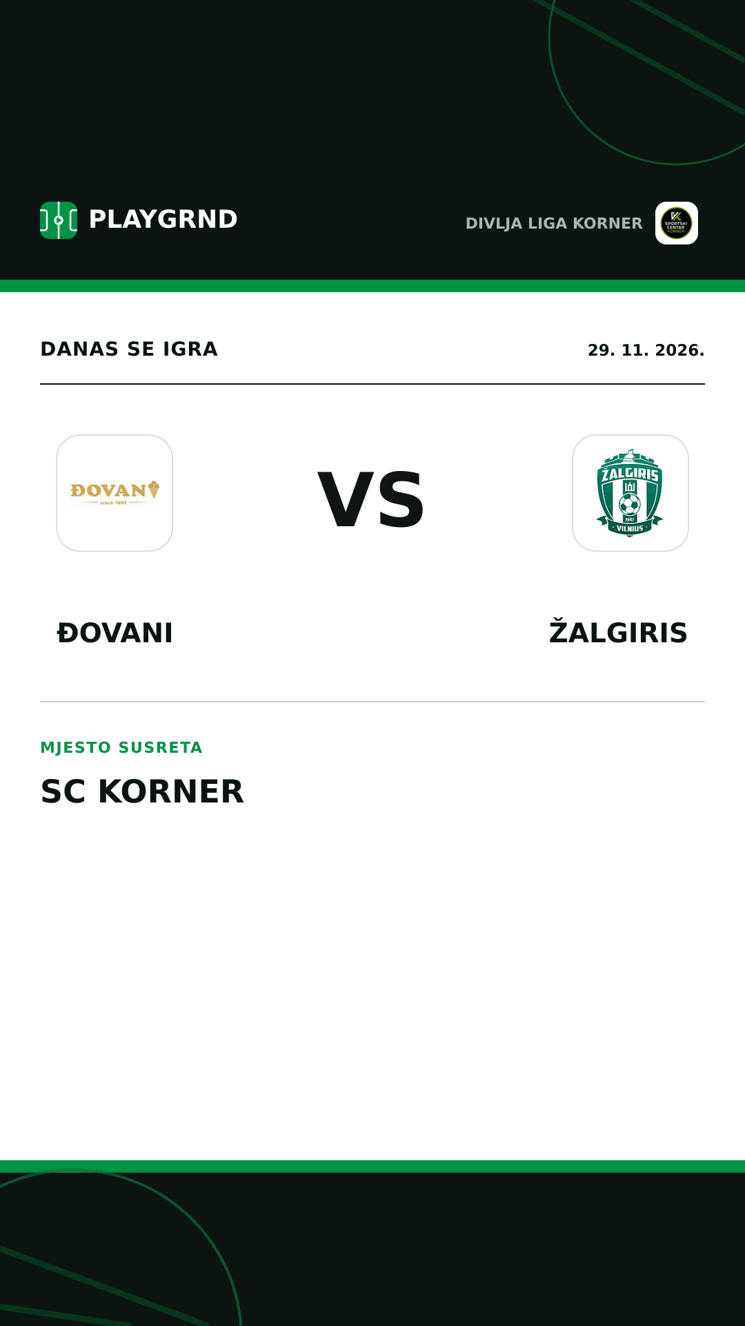 Instagram slika: Đovani vs Žalgiris