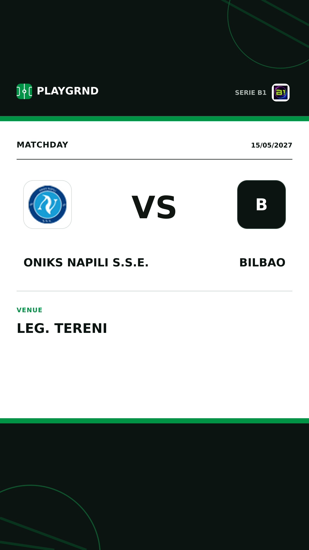 Instagram artwork: Oniks Napili S.S.E. vs Bilbao