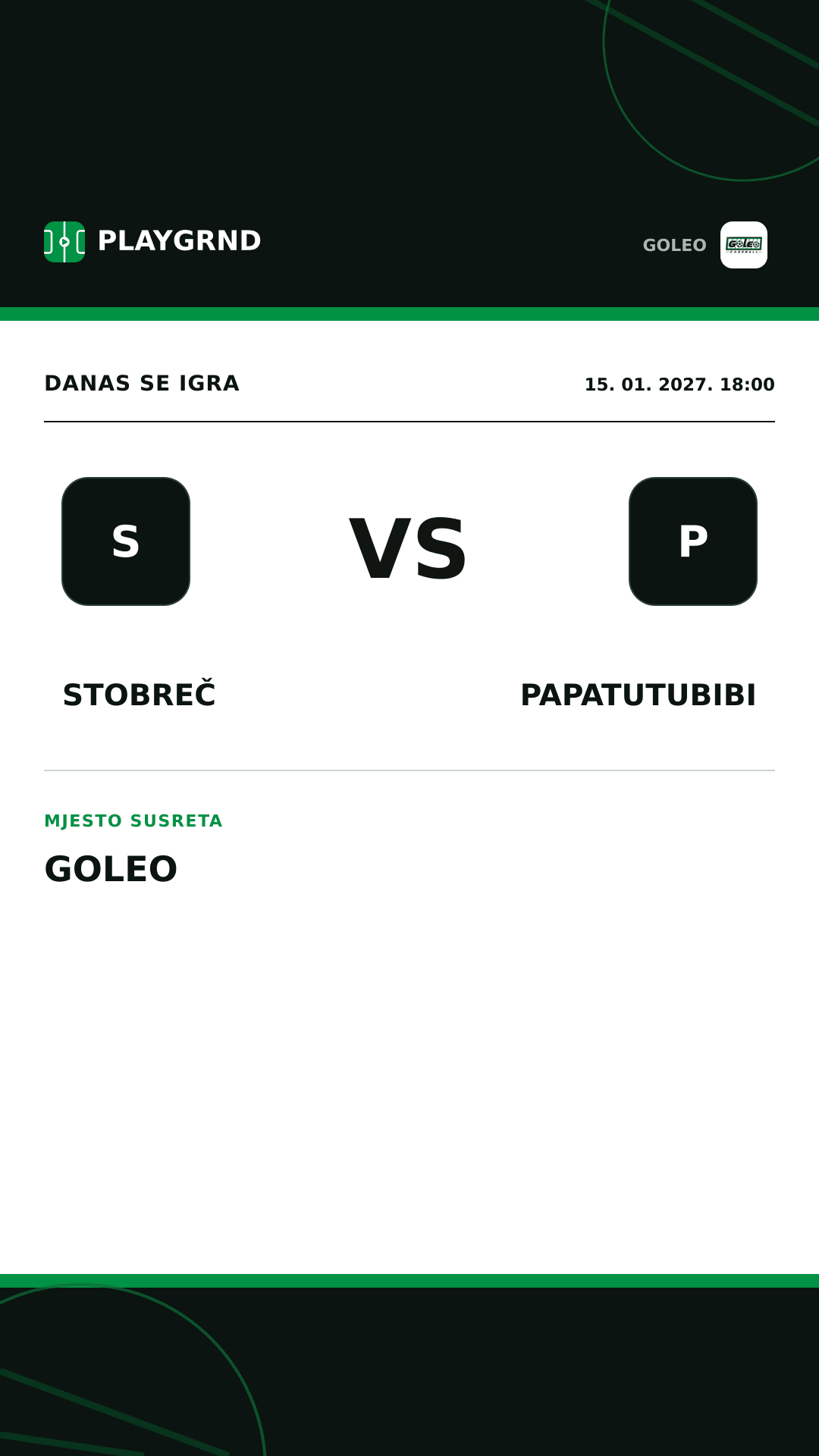 Instagram slika: Stobreč vs Papatutubibi