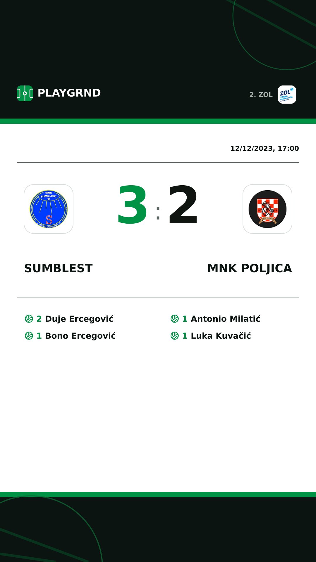 Instagram artwork: Sumblest 3:2 MNK Poljica