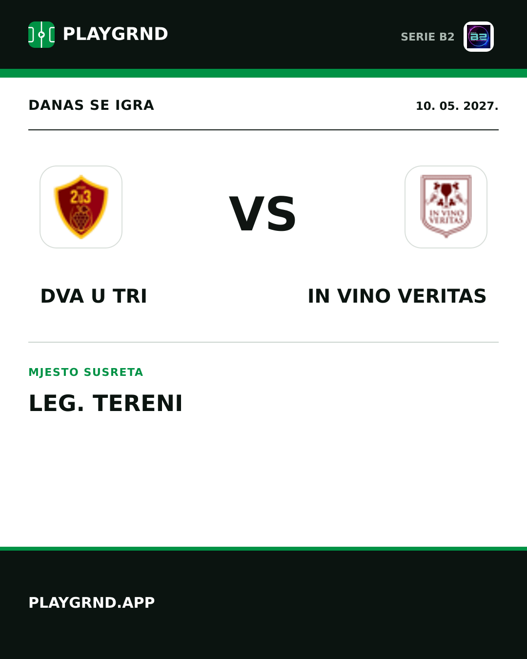 Instagram slika: Dva U Tri vs IN Vino Veritas