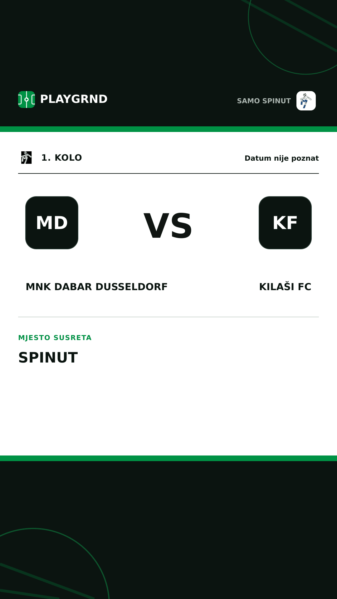 Instagram slika: MNK Dabar Dusseldorf vs Kilaši FC