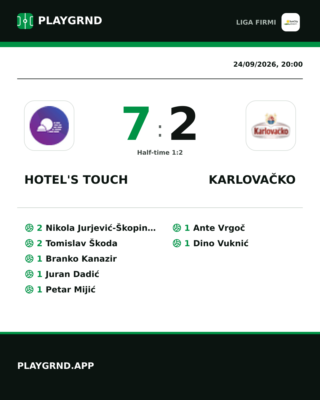 Instagram artwork: Hotel's Touch 7:2 Karlovačko