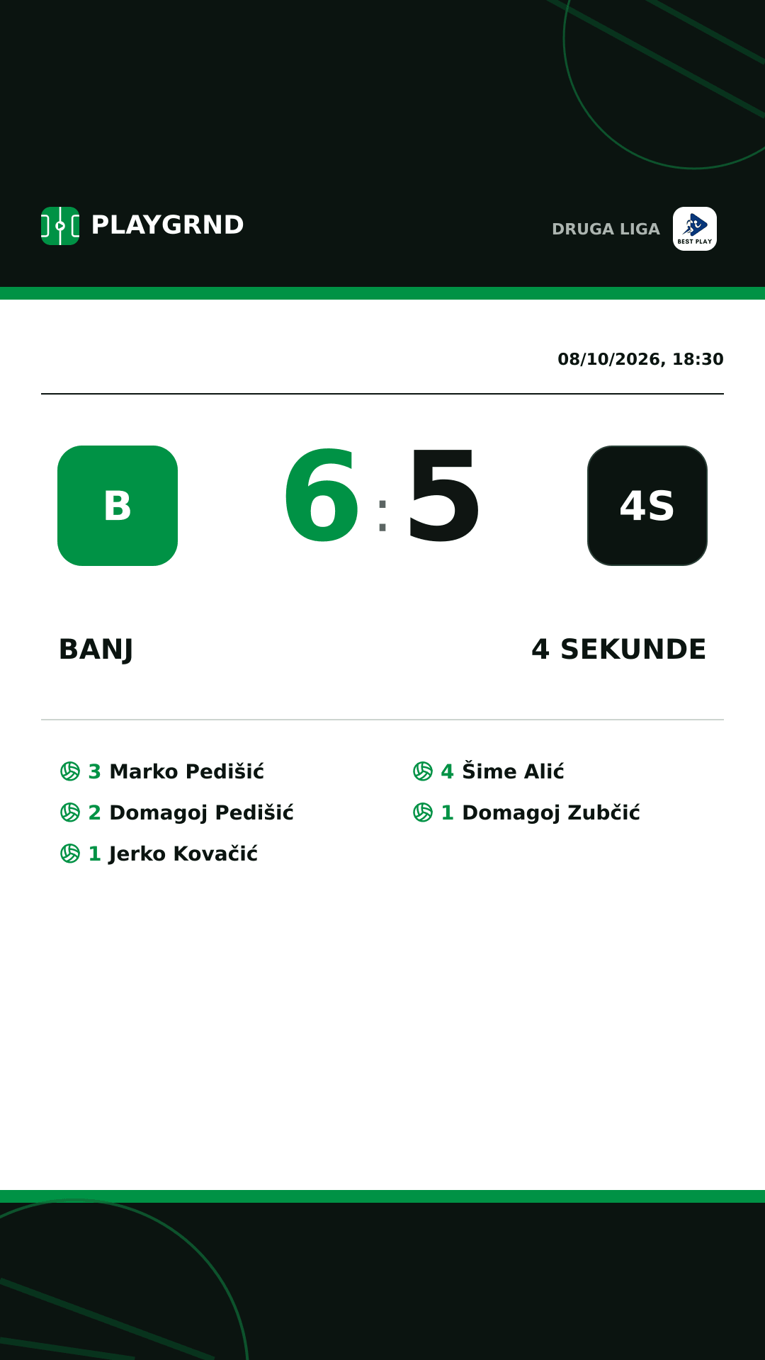 Instagram artwork: Banj 6:5 4 Sekunde