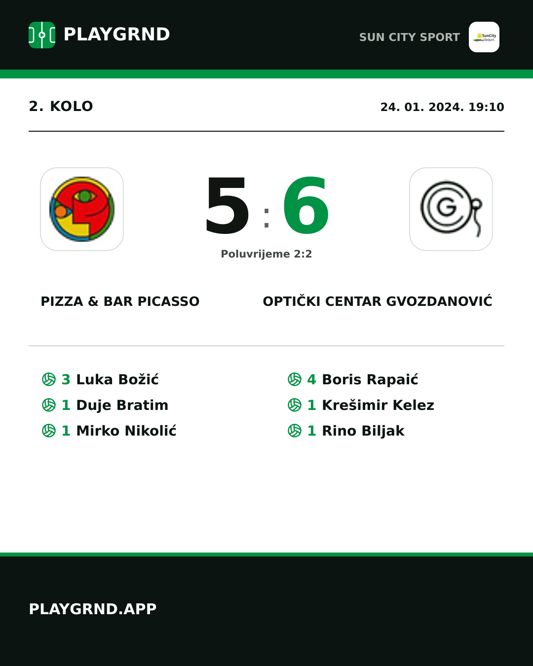 Instagram slika: Pizza & Bar Picasso 5:6 Optički Centar Gvozdanović