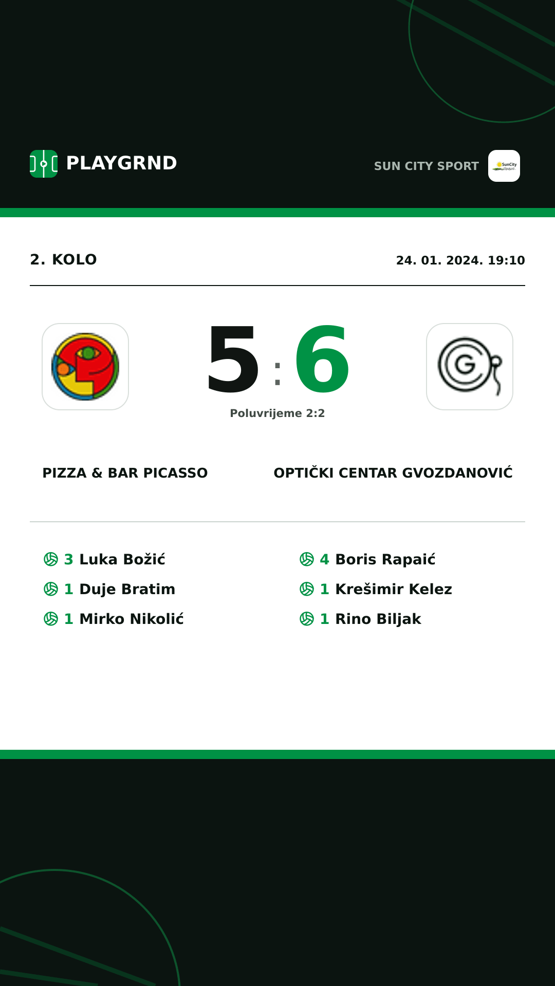Instagram slika: Pizza & Bar Picasso 5:6 Optički Centar Gvozdanović