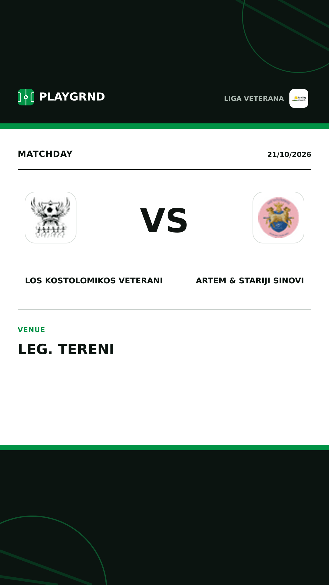 Instagram artwork: Los Kostolomikos Veterani vs Artem & Stariji Sinovi
