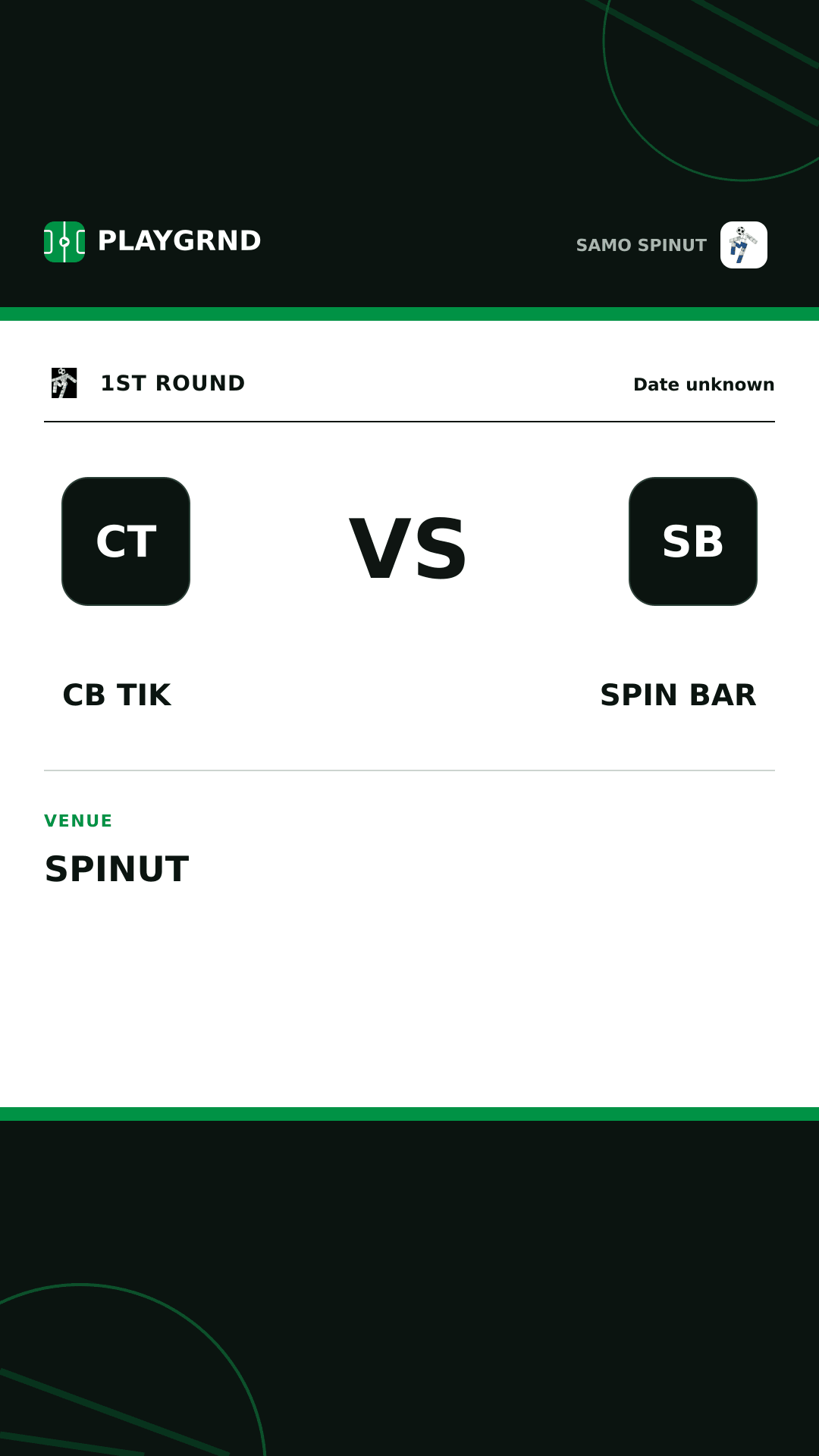 Instagram artwork: CB Tik vs Spin Bar