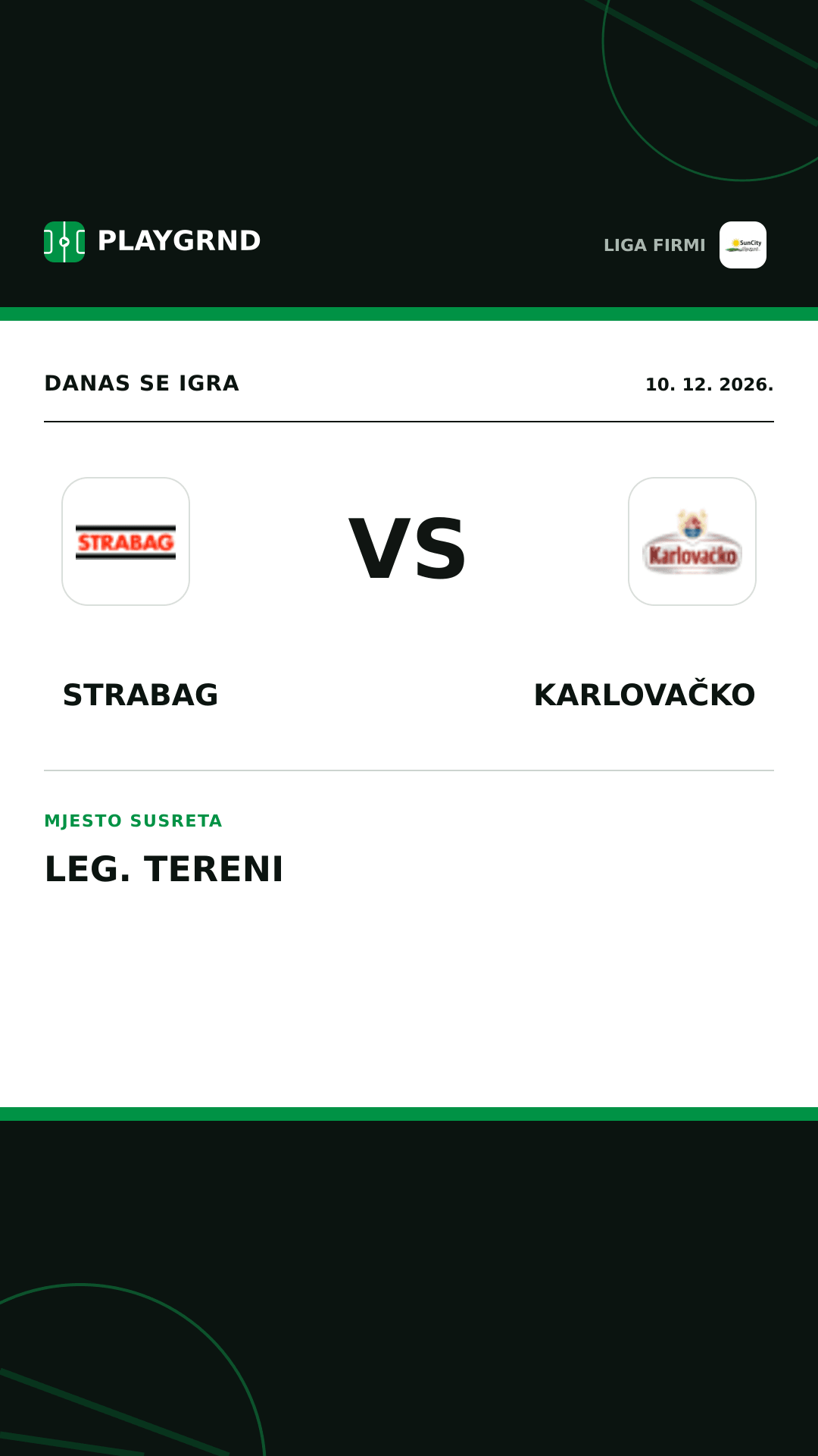 Instagram slika: Strabag vs Karlovačko