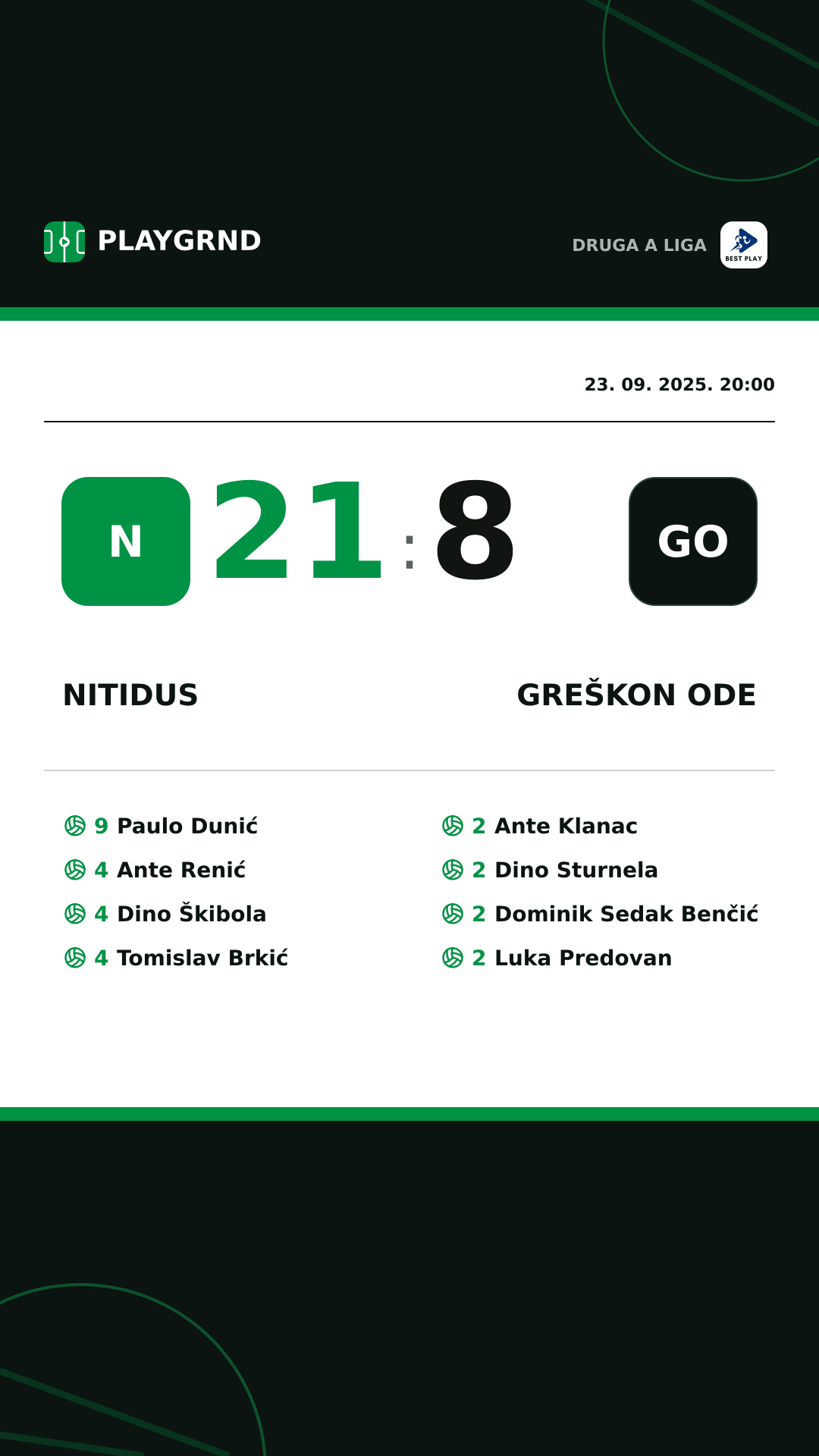 Instagram slika: Nitidus 21:8 Greškon Ode