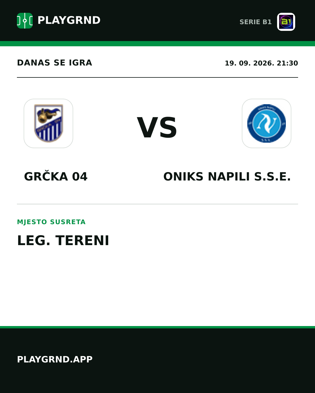 Instagram slika: Grčka 04 vs Oniks Napili S.S.E.
