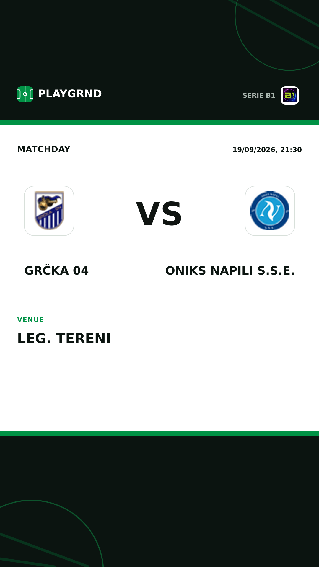 Instagram artwork: Grčka 04 vs Oniks Napili S.S.E.