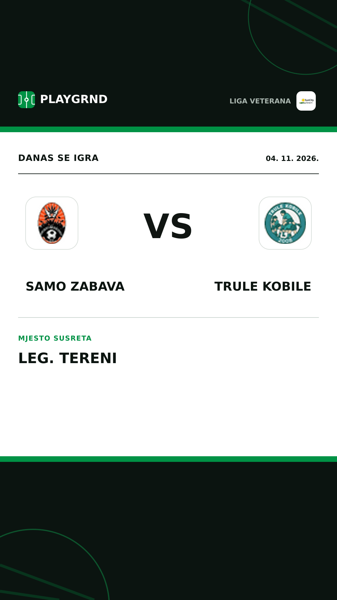 Instagram slika: Samo Zabava vs Trule Kobile